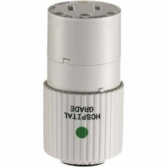 Bryant Electric - Straight Blade Plugs & Connectors Connector Type: Connector Grade: Hospital - USA Tool & Supply