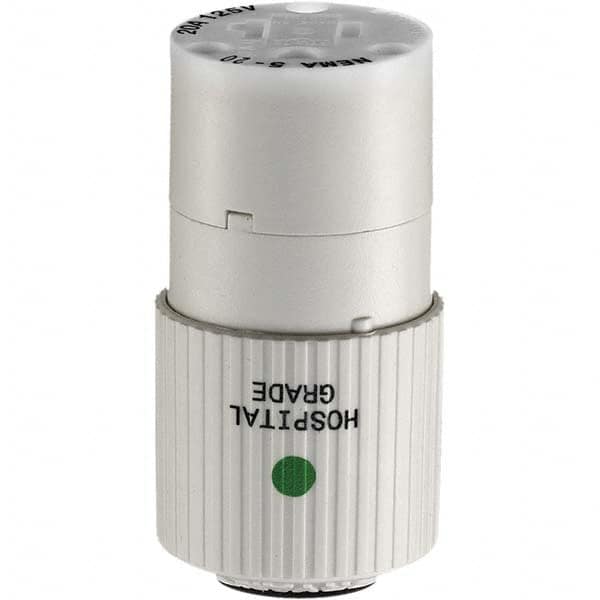 Bryant Electric - Straight Blade Plugs & Connectors Connector Type: Connector Grade: Hospital - USA Tool & Supply