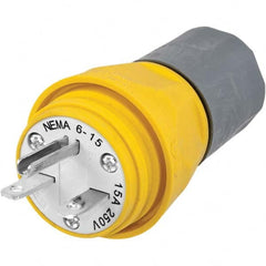 Bryant Electric - Straight Blade Plugs & Connectors Connector Type: Plug Grade: Industrial - USA Tool & Supply