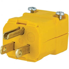 Bryant Electric - Straight Blade Plugs & Connectors Connector Type: Plug Grade: Industrial - USA Tool & Supply