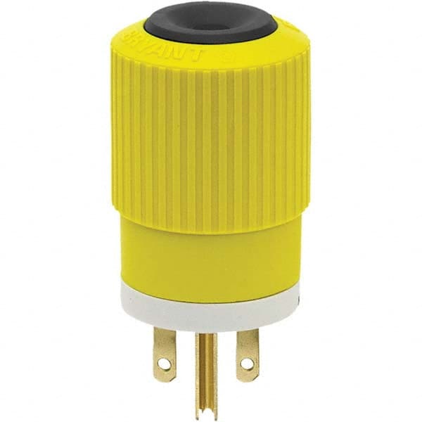 Bryant Electric - Straight Blade Plugs & Connectors Connector Type: Plug Grade: Industrial - USA Tool & Supply
