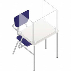 USA Sealing - 30" x 18" Partition & Panel System-Social Distancing Barrier - USA Tool & Supply