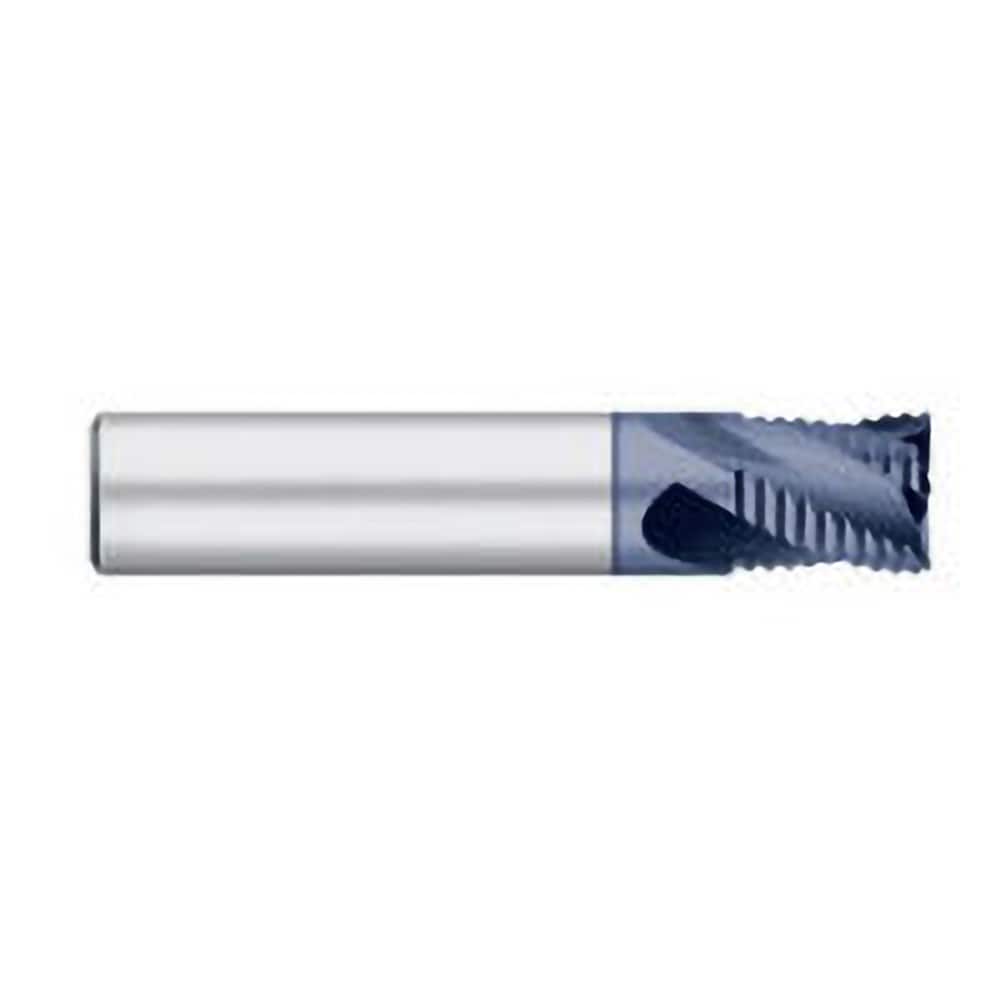 Titan USA - Roughing End Mills; Mill Diameter (Inch): 3/4 ; Mill Diameter (Decimal Inch): 0.7500 ; Number of Flutes: 4 ; Pitch: Fine ; Length of Cut (Inch): 1.0000 ; Length of Cut (Decimal Inch): 1.0000 - Exact Industrial Supply
