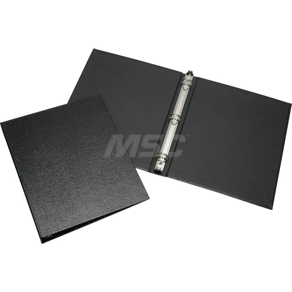 Ring Binders; Binder Type: 3 Hole Binder; Capacity: Up to 1″; Color: Black; Material: Leather Grain; Size: 8-1/2x11; Minimum Order Quantity: Leather Grain; Material: Leather Grain