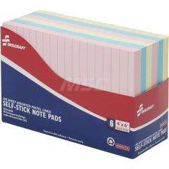 Notebook & Notepad: 600 Sheets Blue, Green, Pink & Yellow Cover