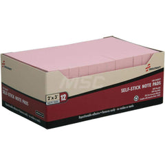 Notebook & Notepad: 1,200 Sheets, Plain Ruled Pink Cover