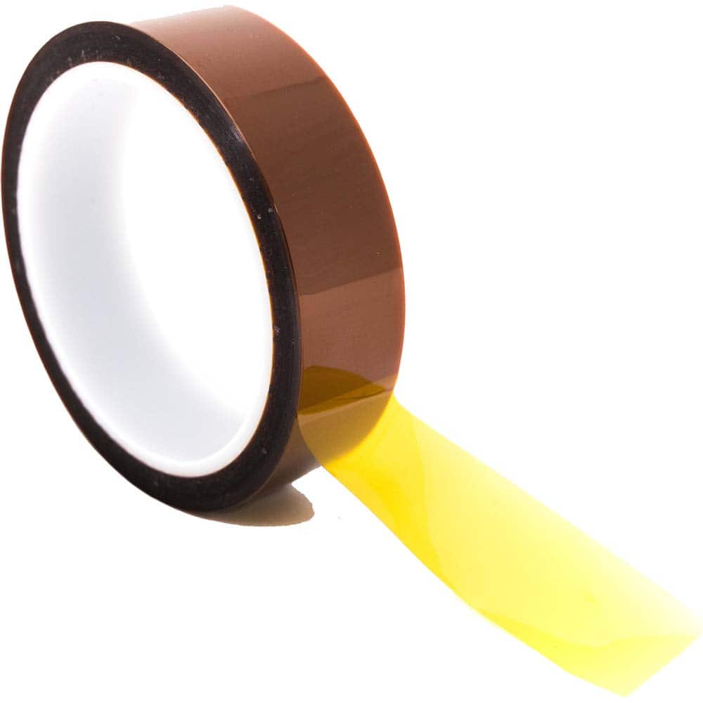 Bertech - Film Tape; Material Type: Polyimide ; Thickness (mil): 2.0000 ; Color: Amber ; Adhesive Material: Silicone ; Width (Inch): 1-1/8 ; Length (Feet): 108.000 - Exact Industrial Supply