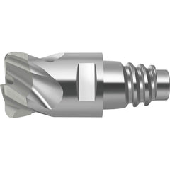 Corner Radius End Mill Head: 6 Flutes E20, Solid Carbide