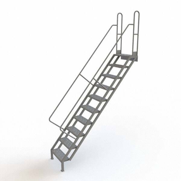 TRI-ARC - Rolling & Wall Mounted Ladders & Platforms Type: Stairway Slope Ladder Style: Stair Unit - USA Tool & Supply