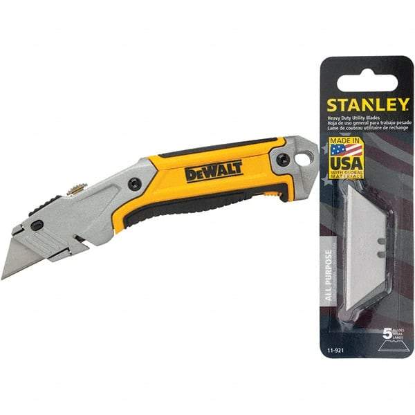 Stanley - Utility Knives, Snap Blades & Box Cutters Type: Retractable Utility Knife Blade Type: Retractable - USA Tool & Supply