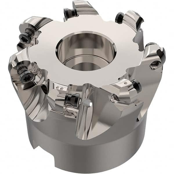 Seco - Indexable Copy Face Mills Cutting Diameter (mm): 42.10 Cutting Diameter (Decimal Inch): 1.6575 - USA Tool & Supply