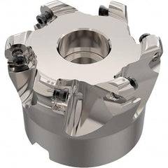 Seco - Indexable Copy Face Mills Cutting Diameter (mm): 40.79 Cutting Diameter (Decimal Inch): 1.6059 - USA Tool & Supply