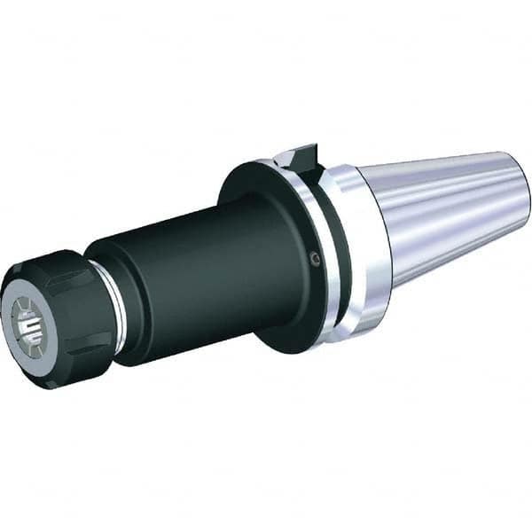 Kennametal - 0.5mm x 10mm BTKV50 Taper Shank ER ER16 Collet Chuck - USA Tool & Supply