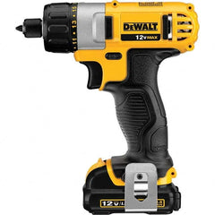 DeWALT - Cordless Screwdrivers Voltage: 12.0 Handle Type: Pistol Grip - USA Tool & Supply