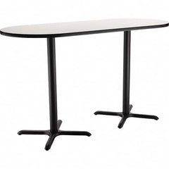 National Public Seating - Stationary Tables Type: Breakroom Material: HPL Particleboard Core w/T-Mold; Steel - USA Tool & Supply