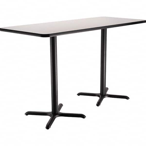 National Public Seating - Stationary Tables Type: Breakroom Material: HPL Particleboard Core w/T-Mold; Steel - USA Tool & Supply