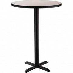 National Public Seating - Stationary Tables Type: Breakroom Material: HPL Particleboard Core w/T-Mold; Steel - USA Tool & Supply