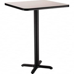National Public Seating - Stationary Tables Type: Breakroom Material: HPL Particleboard Core w/T-Mold; Steel - USA Tool & Supply