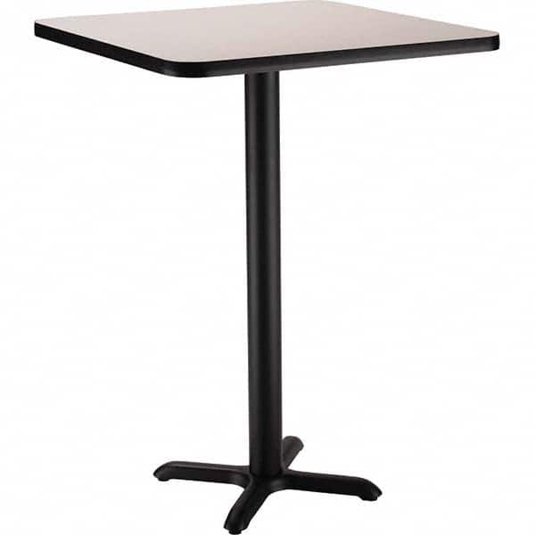 National Public Seating - Stationary Tables Type: Breakroom Material: HPL Particleboard Core w/T-Mold; Steel - USA Tool & Supply