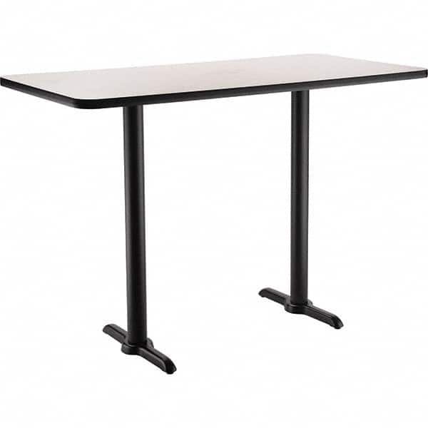 National Public Seating - Stationary Tables Type: Breakroom Material: HPL Particleboard Core w/T-Mold; Steel - USA Tool & Supply