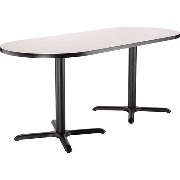 National Public Seating - Stationary Tables Type: Breakroom Material: HPL Particleboard Core w/T-Mold; Steel - USA Tool & Supply