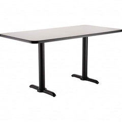 National Public Seating - Stationary Tables Type: Breakroom Material: HPL Particleboard Core w/T-Mold; Steel - USA Tool & Supply