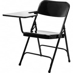 National Public Seating - Folding Chairs Pad Type: Folding Chair W/Tablet Arm Material: Steel - USA Tool & Supply