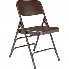 National Public Seating - Folding Chairs Pad Type: Folding Chair Material: Steel - USA Tool & Supply