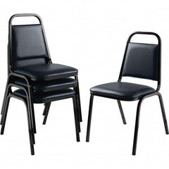 National Public Seating - Stacking Chairs Type: Stack Chairs w/o Arms Seating Area Material: Vinyl - USA Tool & Supply