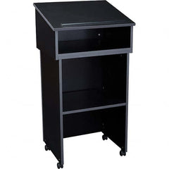 Oklahoma Sound - Lecterns Type: Full Floor Height (Inch): 47-1/2 - USA Tool & Supply