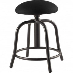 National Public Seating - Swivel & Adjustable Stools Type: Adjustable Height Swivel Stool Overall Height: 25 - USA Tool & Supply