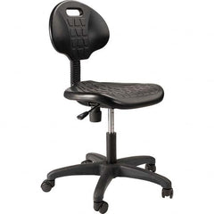 National Public Seating - Swivel & Adjustable Stools Type: Adjustable Height Swivel Stool Overall Height: 37 - USA Tool & Supply