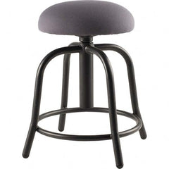 National Public Seating - Swivel & Adjustable Stools Type: Adjustable Height Swivel Stool Overall Height: 25 - USA Tool & Supply