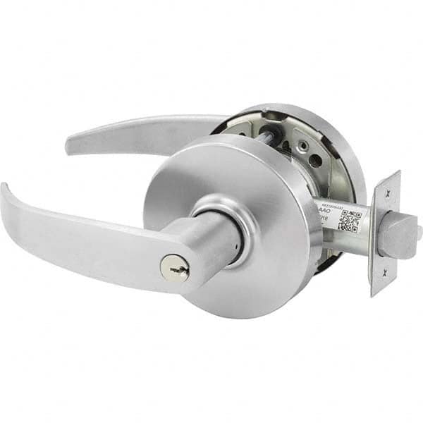 Sargent - Office Lever Lockset for 1-3/4 to 2" Doors - USA Tool & Supply