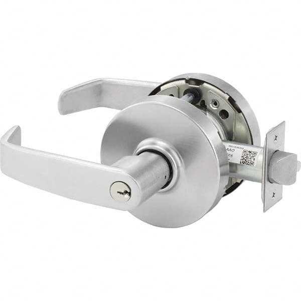 Sargent - Storeroom Lever Lockset for 1-3/4 to 2" Doors - USA Tool & Supply