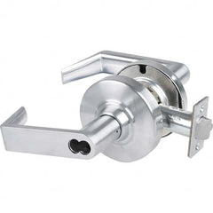 Schlage - Vestibule/Classroom/Security Lever Lockset for 1-5/8 to 2-1/8" Doors - USA Tool & Supply