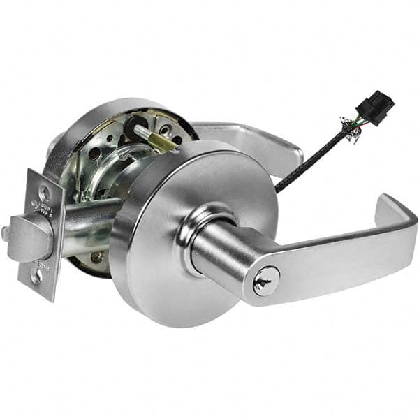 Sargent - Storeroom Lever Lockset for 1-3/4 to 2" Doors - USA Tool & Supply