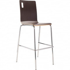 National Public Seating - Stationary Stools Type: Stool with Back Base Type: Standard - USA Tool & Supply
