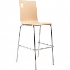 National Public Seating - Stationary Stools Type: Stool with Back Base Type: Standard - USA Tool & Supply
