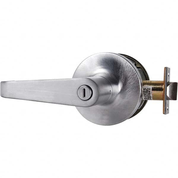 Falcon - Privacy Lever Lockset for 1-5/8 to 2-1/8" Doors - USA Tool & Supply