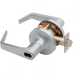 Falcon - Dormitory Lever Lockset for 1-5/8 to 2-1/8" Doors - USA Tool & Supply