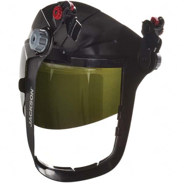 Jackson Safety - Nylon Black Adapter Adjustment Face Shield - USA Tool & Supply