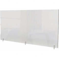 Ghent - 30" x 59" Partition & Panel System-Social Distancing Barrier - USA Tool & Supply
