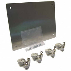 Wiegmann - Electrical Enclosure Panels Panel Type: Back Panel Material: Steel - USA Tool & Supply