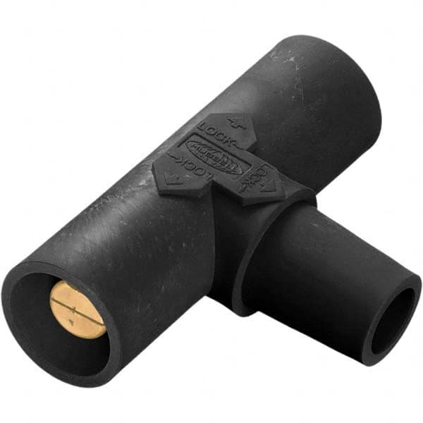 Bryant Electric - Single Pole Plugs & Connectors Connector Type: Paralleling Tee End Style: Female-Male-Male - USA Tool & Supply