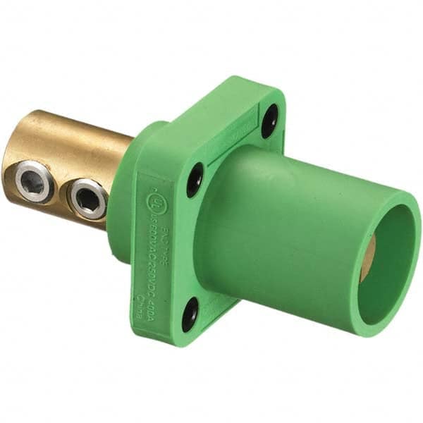 Bryant Electric - Single Pole Plugs & Connectors Connector Type: Male End Style: Male - USA Tool & Supply