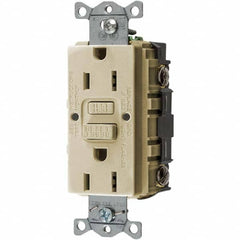 Bryant Electric - GFCI Receptacles Grade: Commercial Color: Ivory - USA Tool & Supply