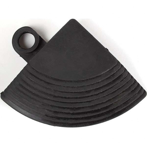 Wearwell - 1 4-Piece 4" Long x 3" Wide x 5/8" Thick, Modular Matting System - USA Tool & Supply