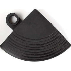 Wearwell - 1 4-Piece 4" Long x 3" Wide x 5/8" Thick, Modular Matting System - USA Tool & Supply