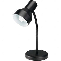 ALERA - Task Lights Fixture Type: Desk Color: Black - USA Tool & Supply